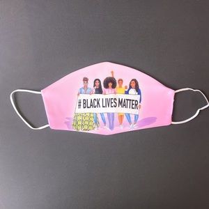 Black Lives Matter Face Cover Proud Women Mask